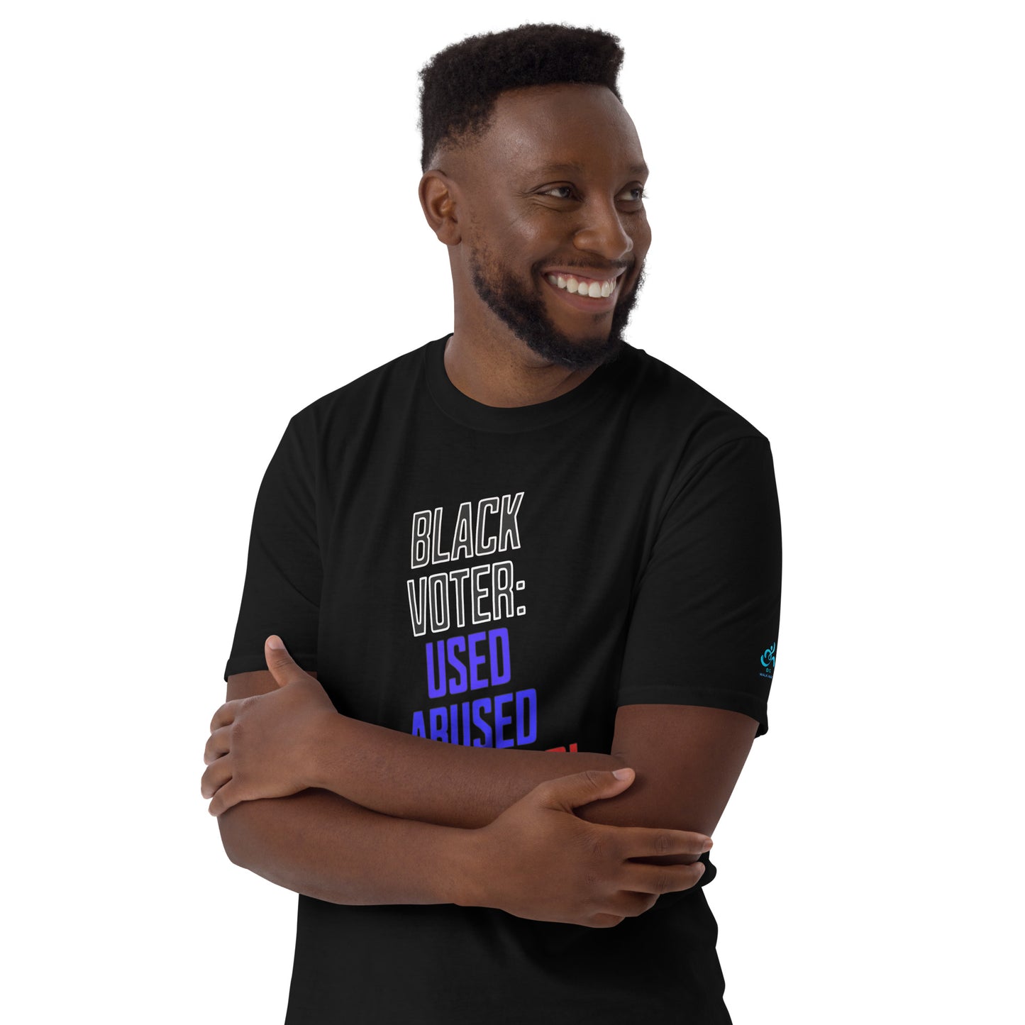 Black Voter Short-Sleeve Unisex T-Shirt