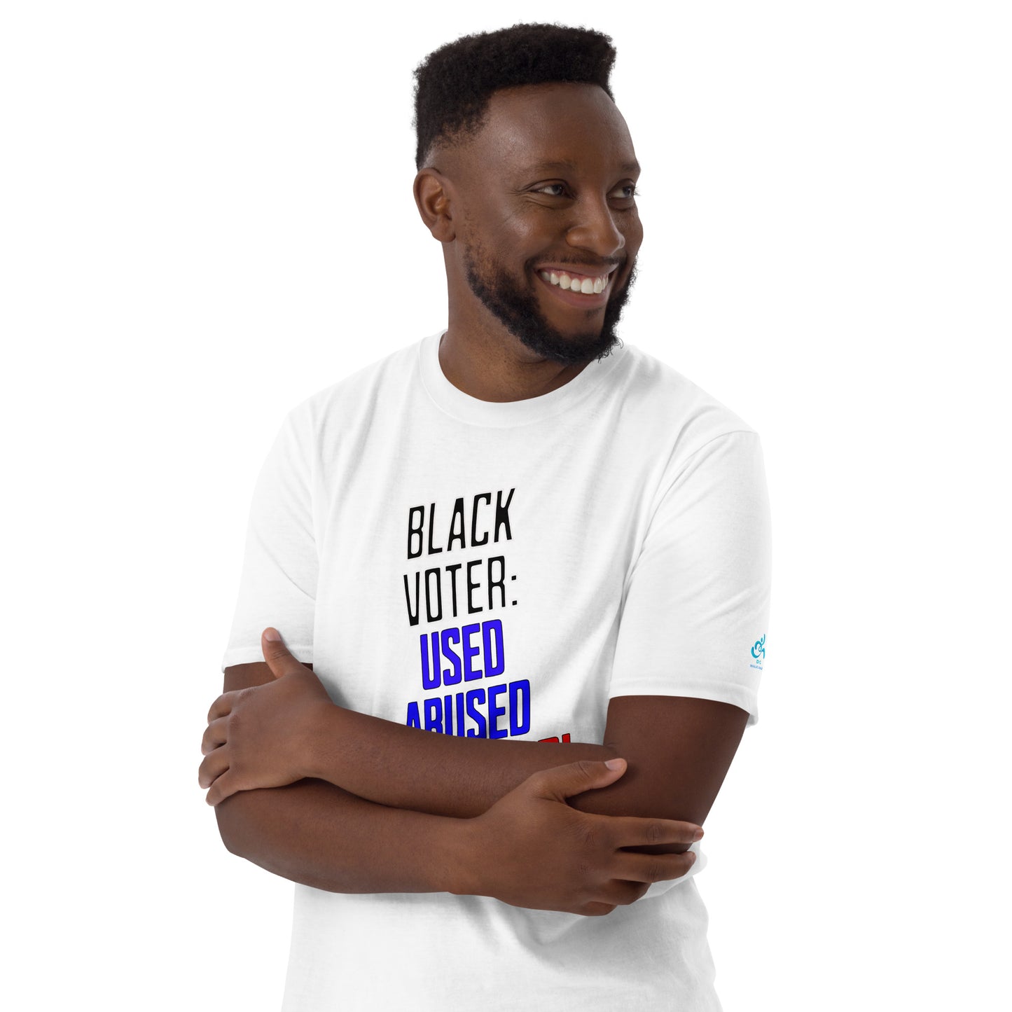 Black Voter Short-Sleeve Unisex T-Shirt